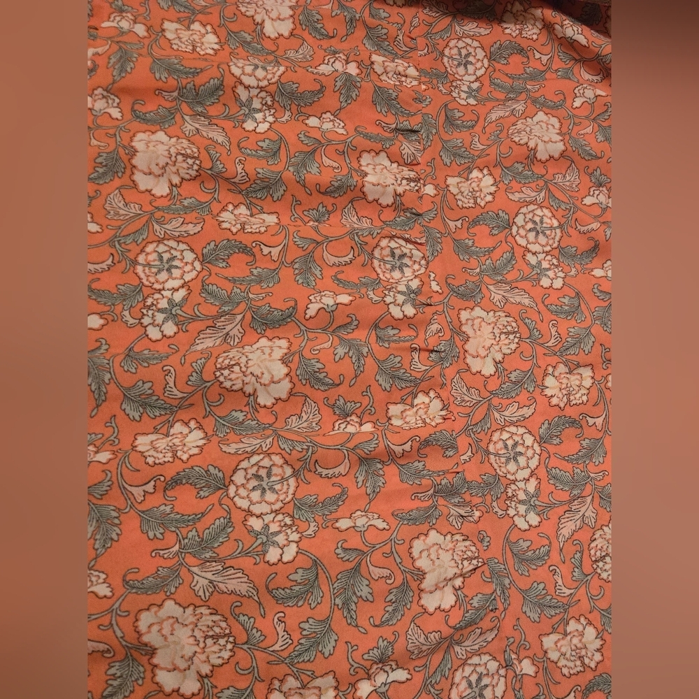 Max Studio Flutter Sleeve Maxi Dress - Coral Carnatuon - Size XL - MSRP $148 - Picture 6 of 13